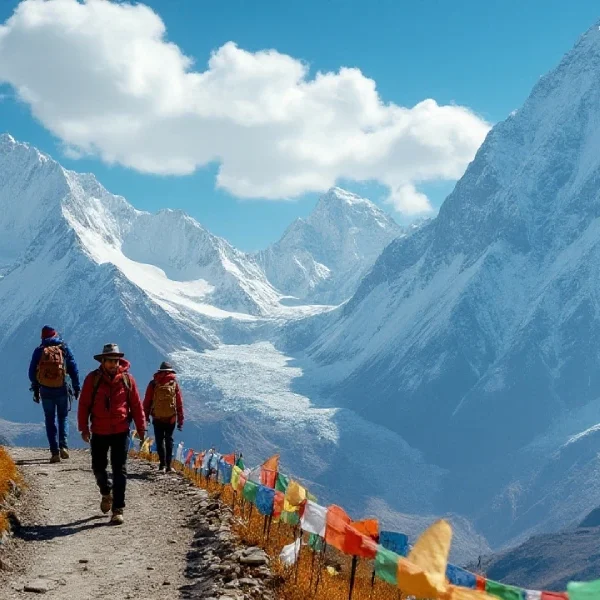 mountain trekking easy